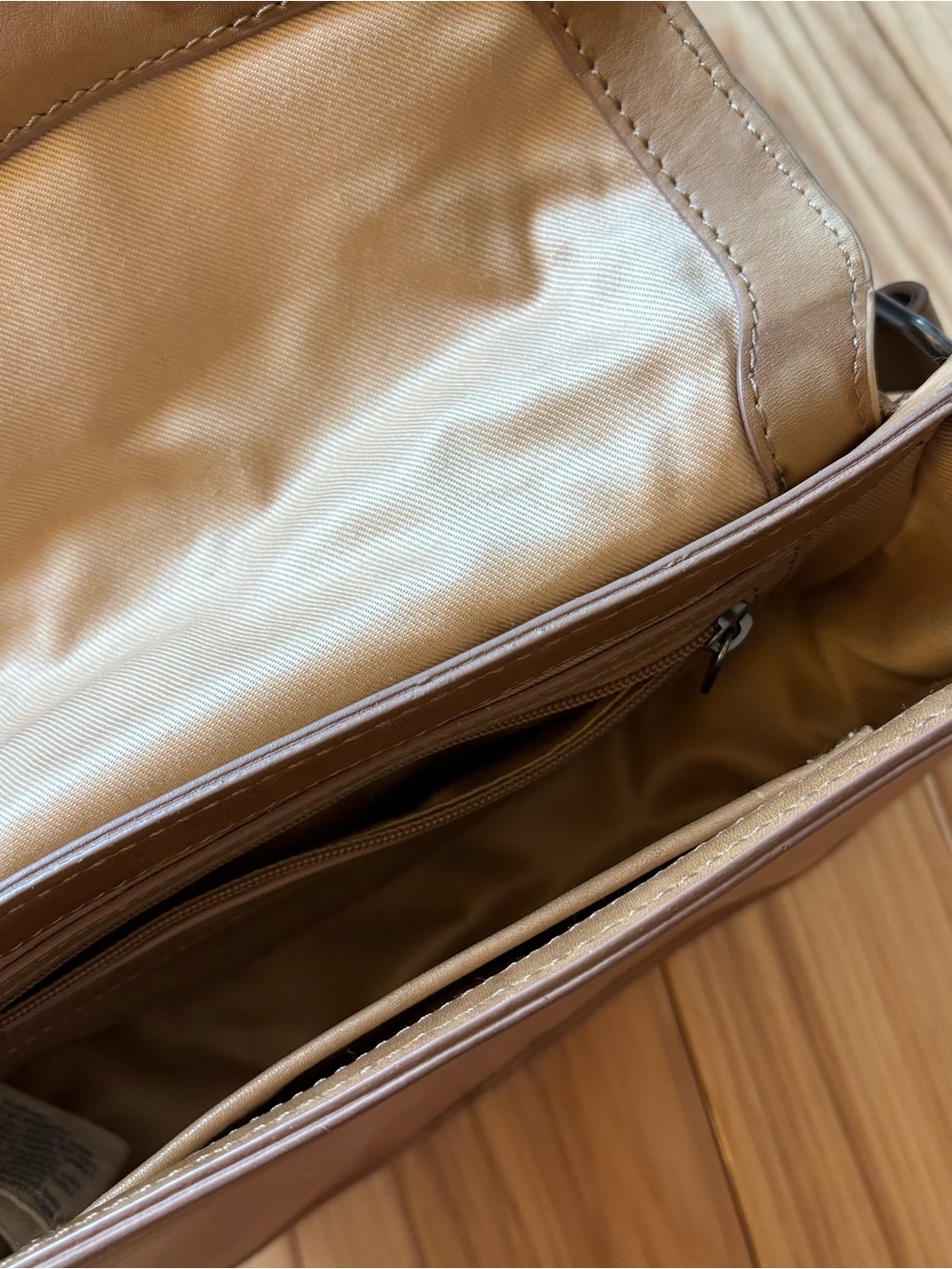 Lucky Brand Sedona Leather Suede Accent Bag - Picture 11 of 12